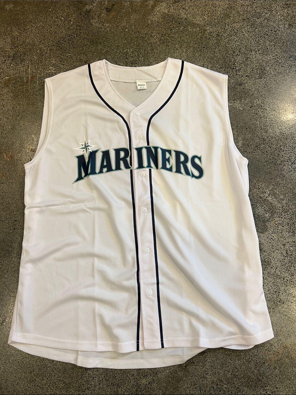 Seattle Mariners Sleeveless Baseball Jersey. Julio Rodriquez #44 Unisex